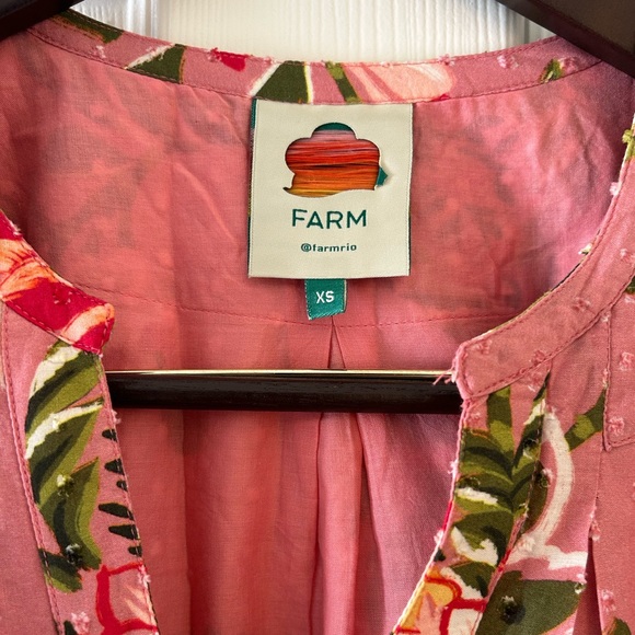 FARM Rio Pink Aura Floral Mini Dress 🌸 - Picture 6 of 8